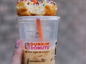 dunkin donuts cup