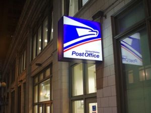 post office sign