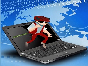 burgler in laptop graphic
